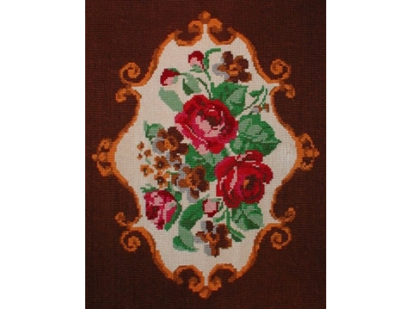 Red Roses Needlepoint