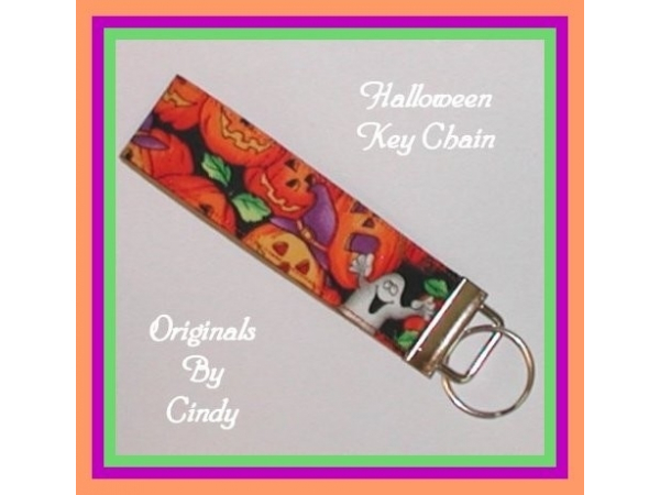 Halloween Theme Key Fob