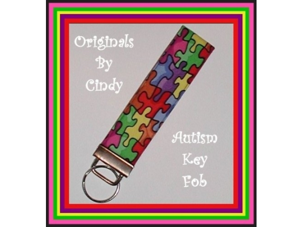 Autism Key Ring