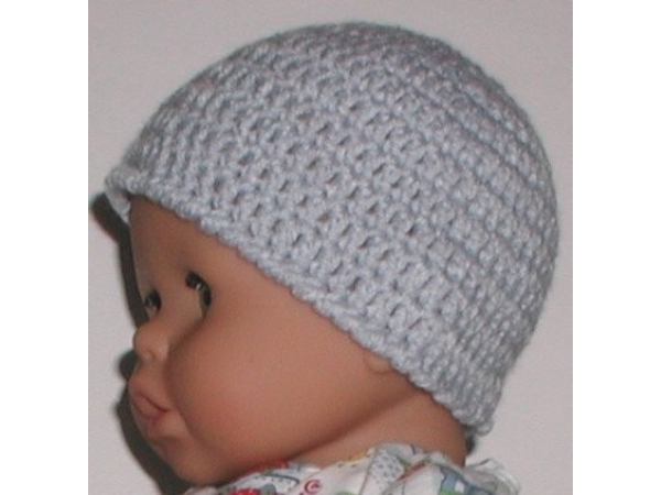 Light Blue Hat Baby Boys 3-9 Mo