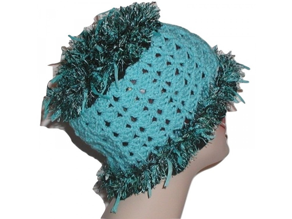 Turquoise Ladies Hat