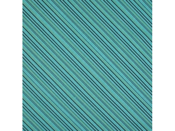 Turquoise And Brown Cotton Fabric