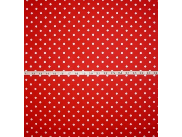 Red Polka Dot Quilt Fabric