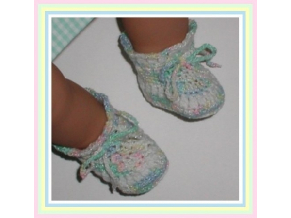 Baby Booties In Light Colors