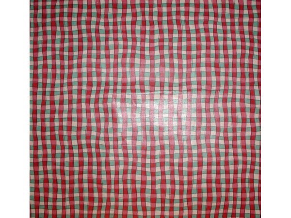 Red Green Checks Christmas Fabric