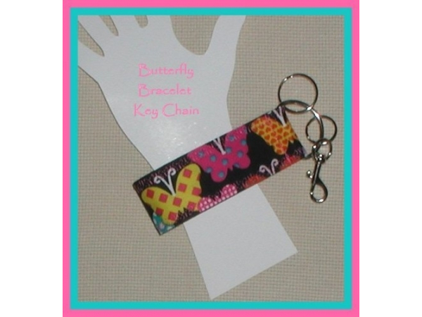Butterflies Key Fob