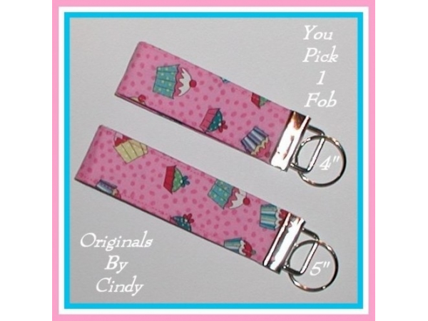 Cupcakes Key Fob