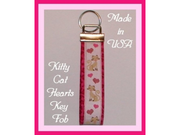 Siamese Cats Key Fob