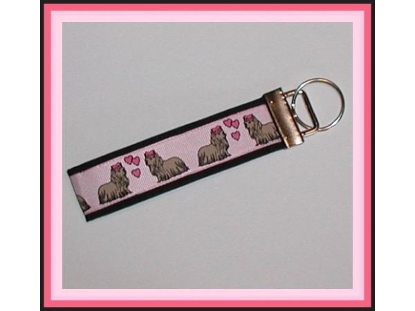 Yorkie Key Ring