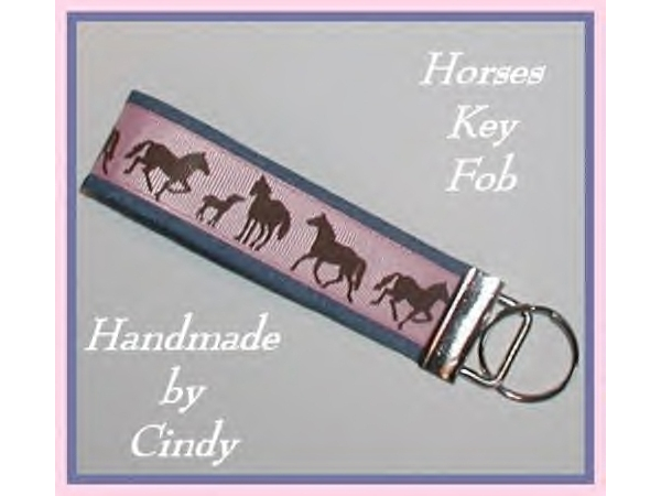 Horses Key Fob