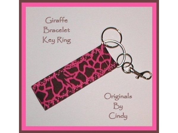 Giraffe Key Fob