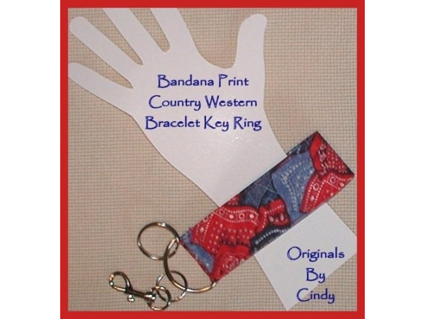 Country Western Key Fob