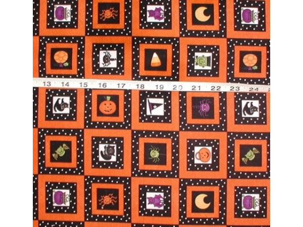 Halloween Cotton Quilt Fabric Debbie Mumm