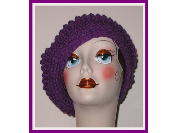 Purple Unisex Beret