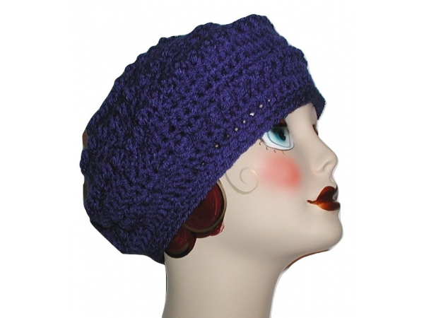 Blue Women's Beret