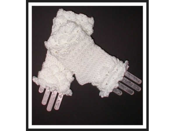 White Evening Gloves