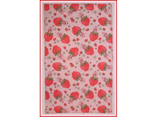 Strawberry Shortcake Burp Cloth