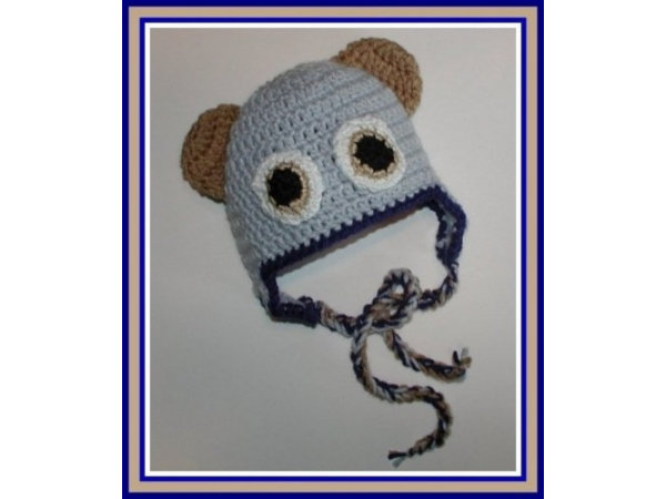 Teddy Bear Baby Boys Hat