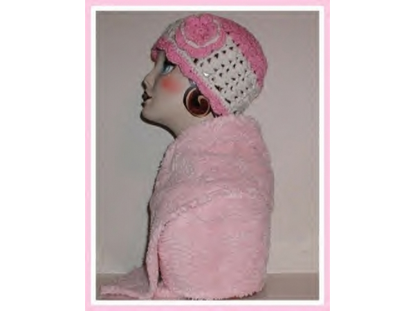 Long Pink Winter Scarf
