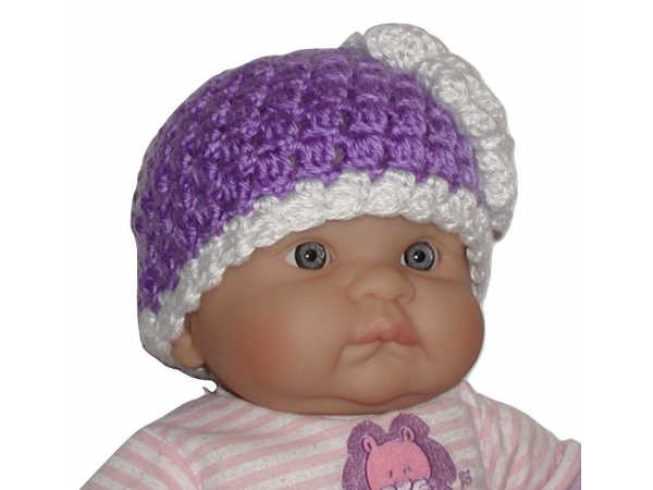 Light Purple Baby Hat