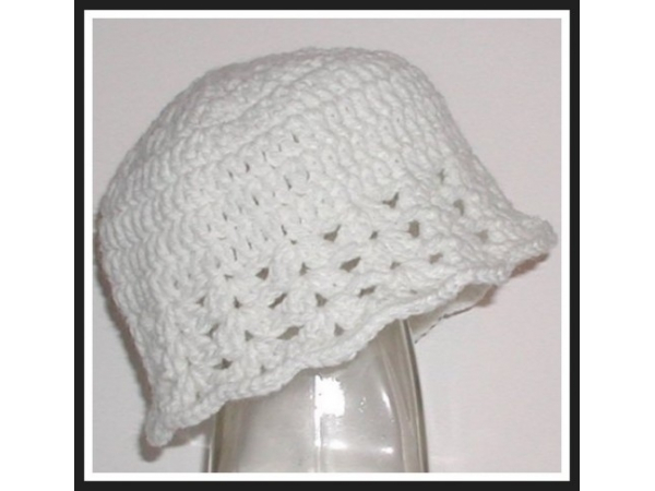 White Hat For Baby Girl