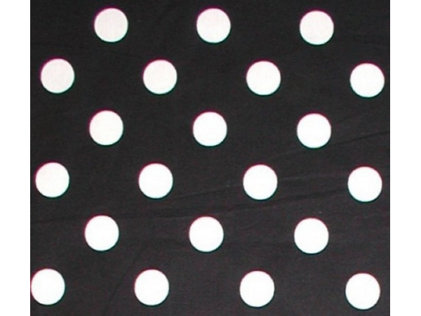 Black And White Polka Dot Quilting Cotton Fabric