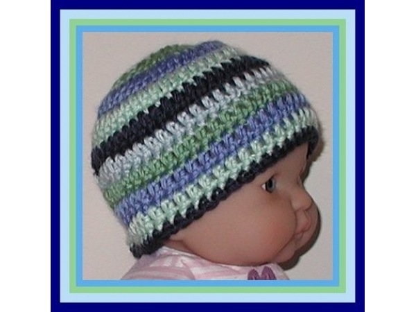 Newborn boys beanie