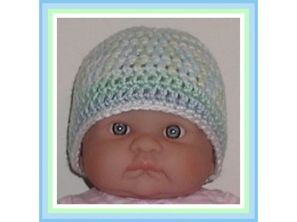 Twin newborn baby boys hats