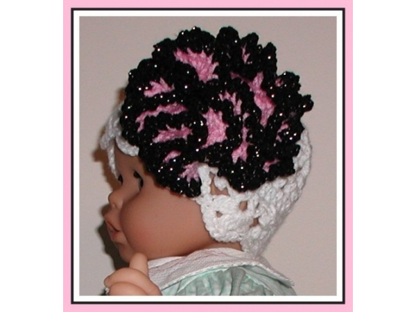 Fascinator flower hat for baby girls