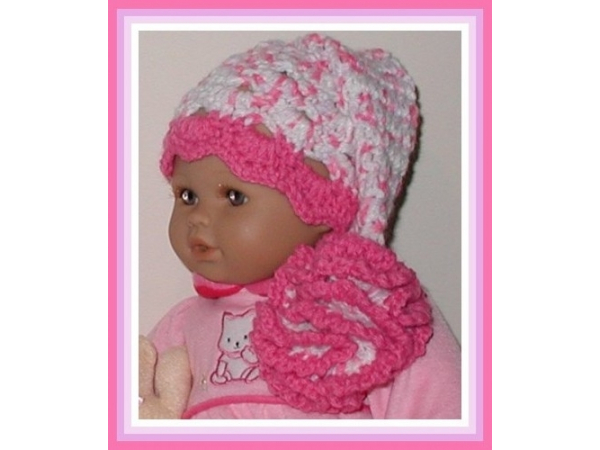 hot pink preemie hat