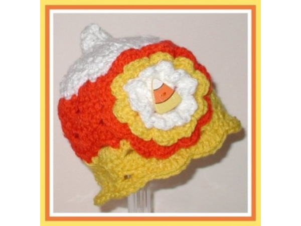 Yellow Toddler Girl Hat