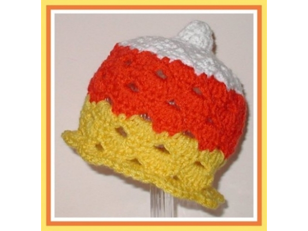 Toddler Candy Corn Hat
