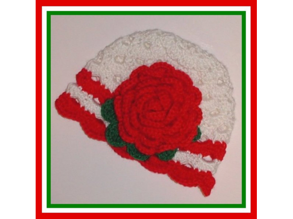Christmas toddler girl hat
