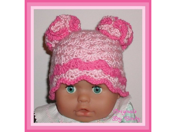 pink hat for baby girls