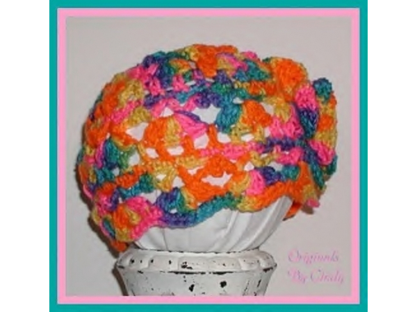 toddler girls hat in bright colors