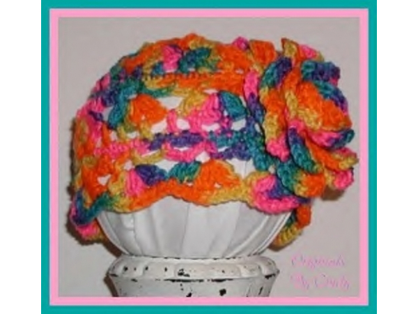 bright colors toddler girls hat