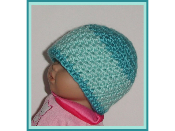 extra small turquoise hat