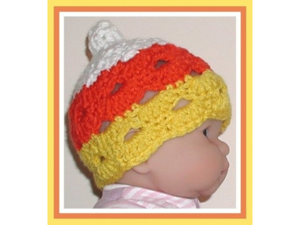 Newborn girl Halloween Hat