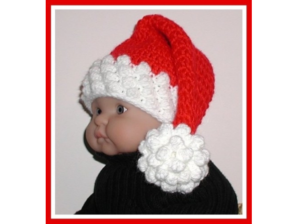 Unisex baby santa elf style hat