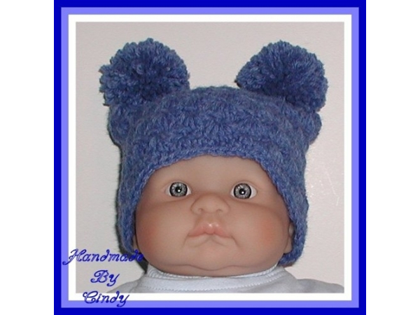 denim blue hat for baby boys