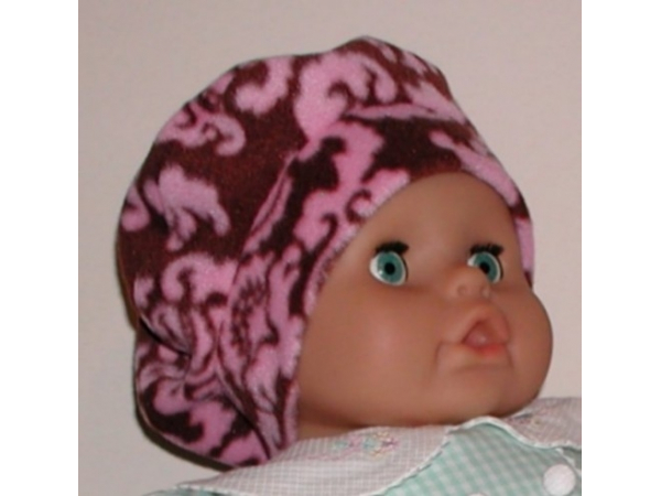 pink beret for baby girls
