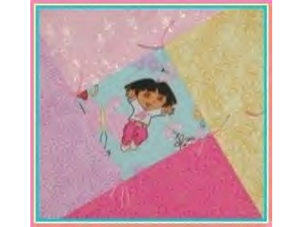 Dora baby quilt