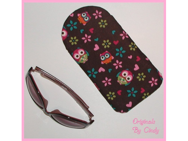 Owls Sunglasses Padded Cases