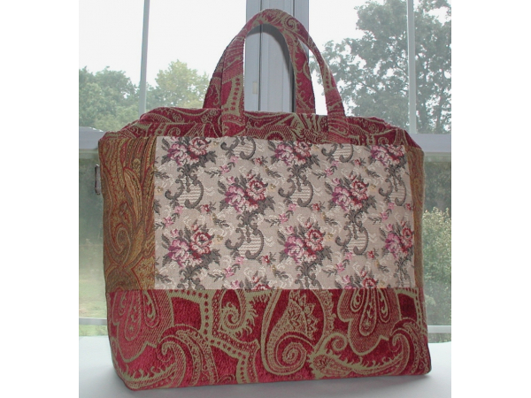 Carpet Bag With A Shoulder Strap