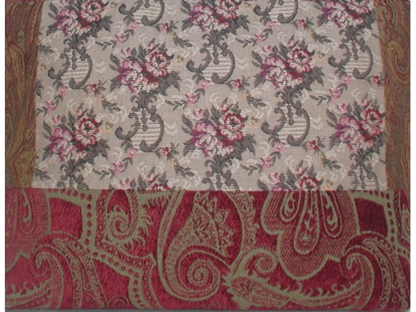 Shabby Pink Roses Carpet Bag