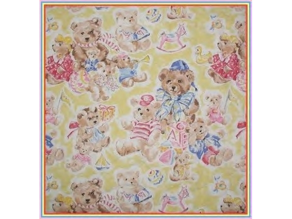 big teddy bears unisex baby quilt