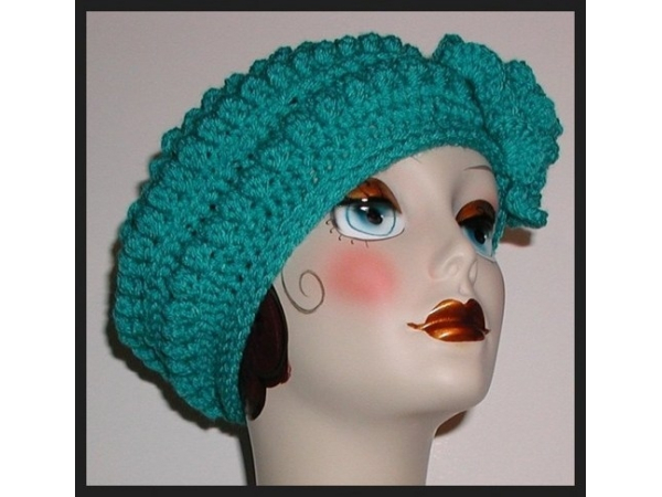 Turquoise Women's Beret