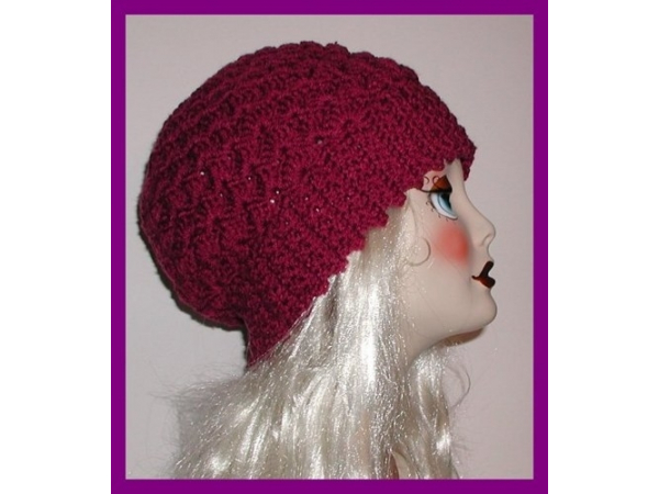 Dark Raspberry Women's Hat