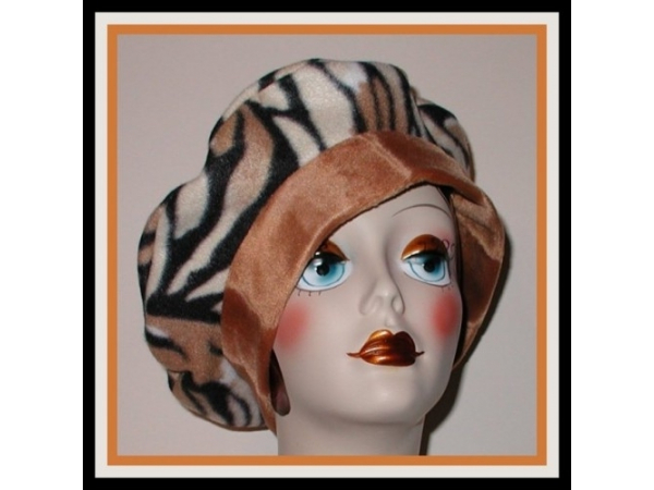 Beret In Tiger Print