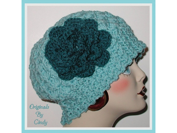 Aqua Blue Women's Winter Hat